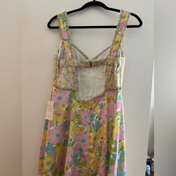 For Love And Lemons Nadine Midi Dress - Picture 8 of 8